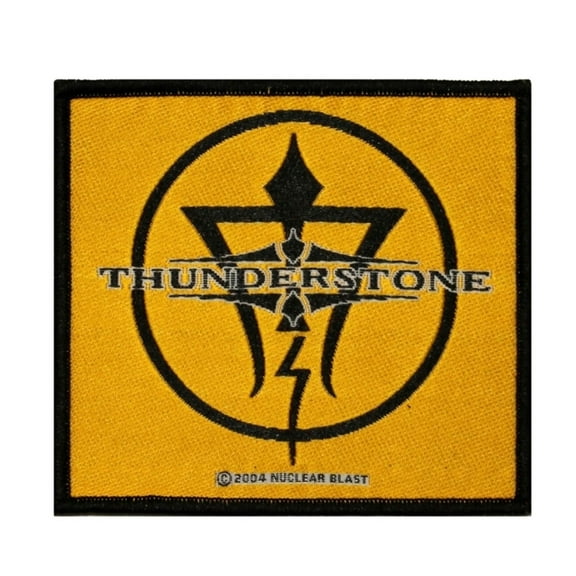 Thunderstone The Burning Patch Album Art Power Metal Music Woven Sew On Applique
