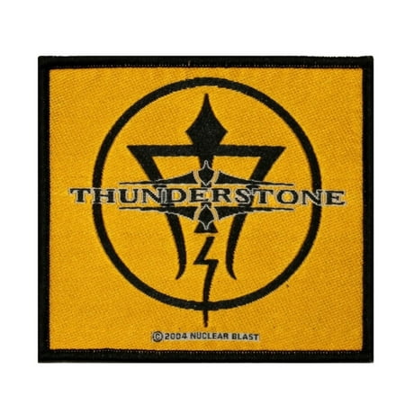 Thunderstone The Burning Patch Album Art Power Metal Music Woven Sew On