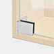 thumbnail image 4 of Bisagras para Puertas de Vidrio de 12 Bisagras Bisagras para Puertas de Gabinetes de Vidrio Bisagras, 4 of 7