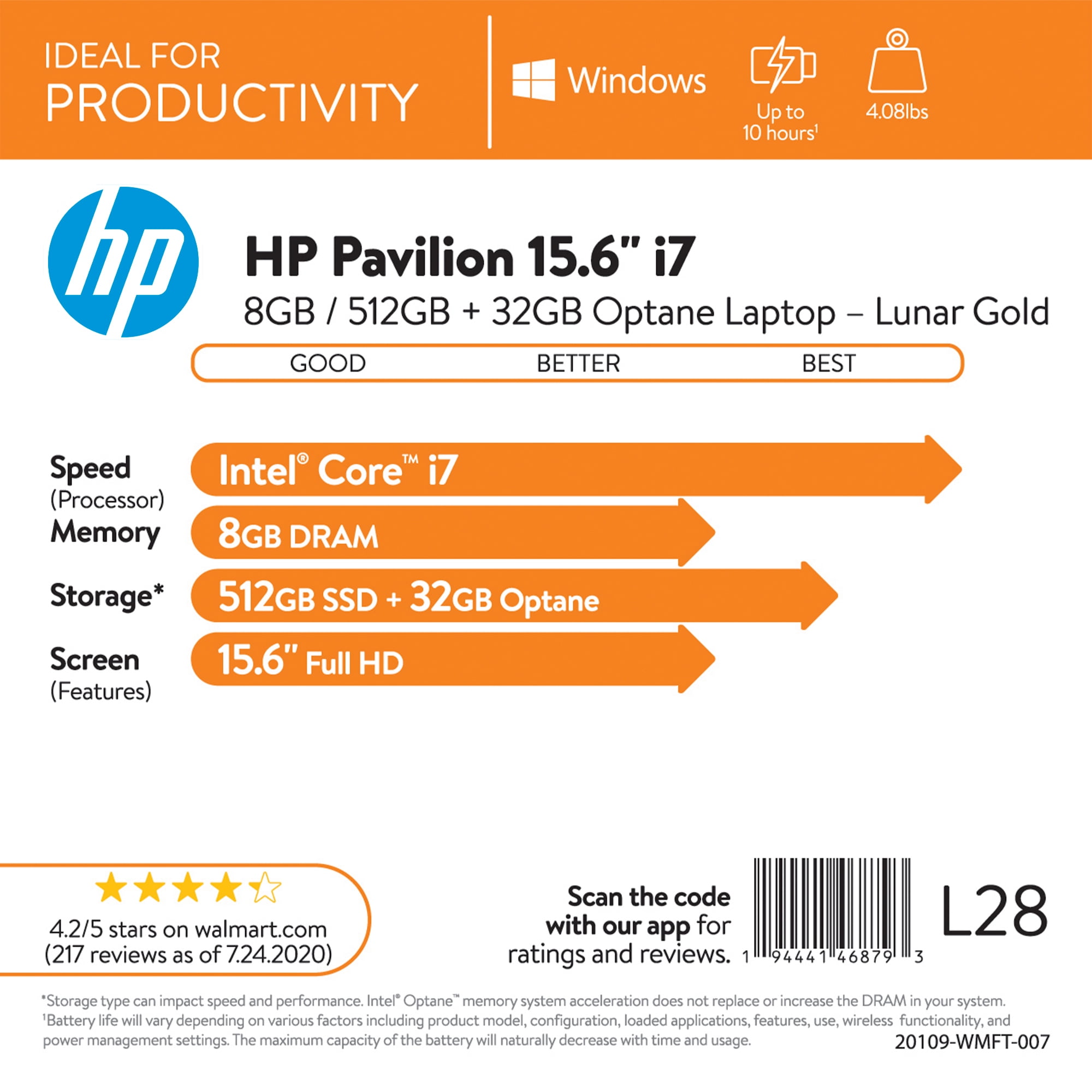 HP Pavilion 15.6