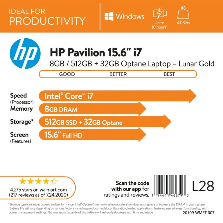 HP Pavilion 15.6