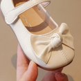 thumbnail image 5 of Toddler Girls Ballet Flats Shoes Bowknot Princess Dress Shoes for Wedding Party Birthday Daily Dress Up, 5 of 8