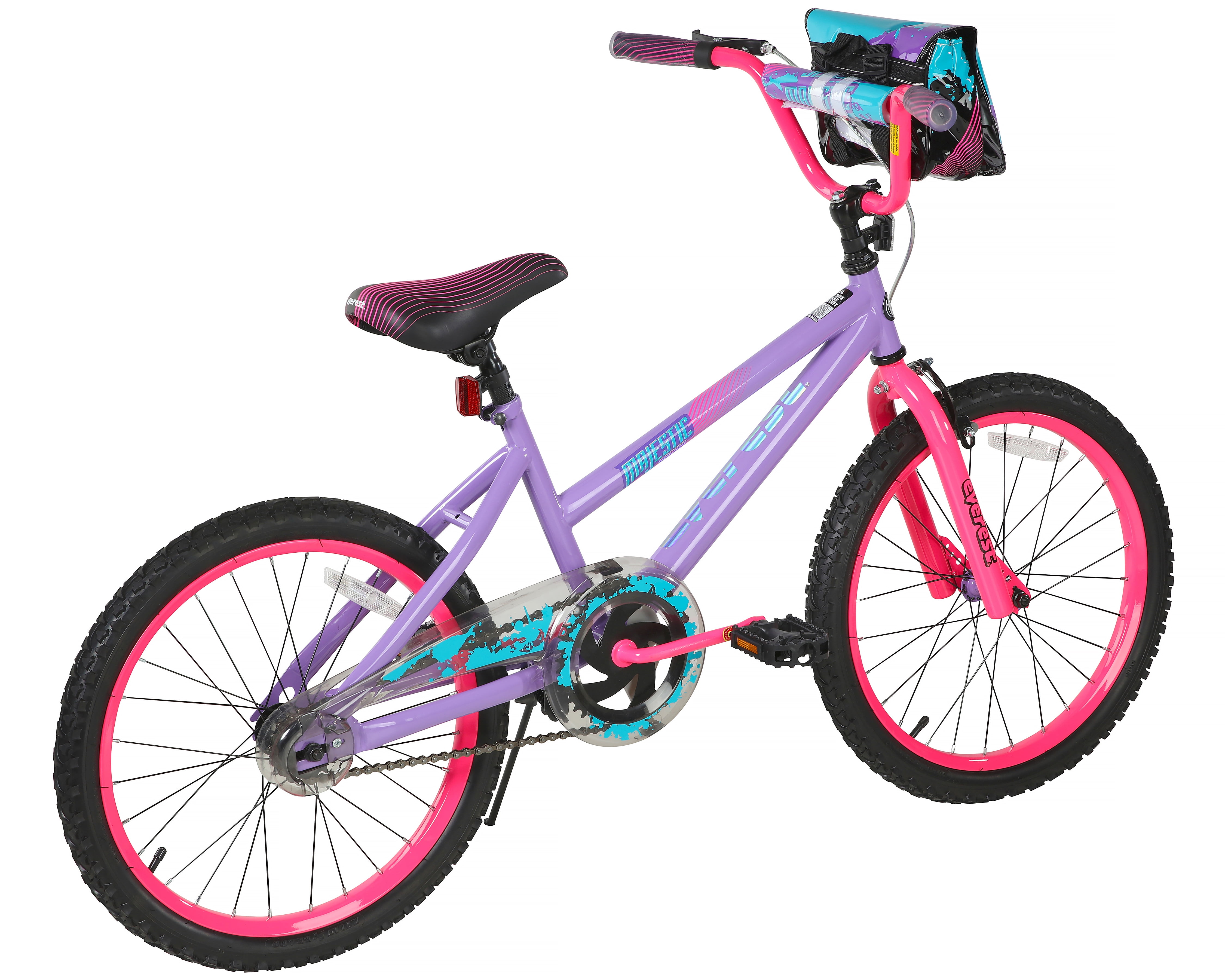 Dynacraft Everest BMX Bike, 20-Inch Frame, Girls Age 7-14, Purple
