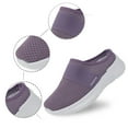 thumbnail image 4 of Women Mules Shoes Slip On Open Back Mesh Walking Shoes Sneakers Comfortable Arch Support Lightweight Breathable Sneakers Orthopedic Shoes, 4 of 8