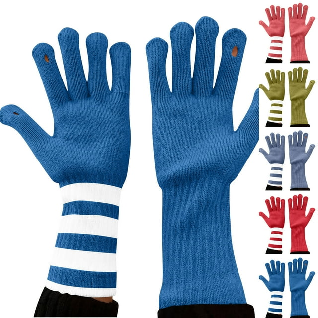 Sentmoon Driving Gloves Men Ski Gloves Men Winter Velvet Thickened Warm Gloves Women's Gloves Outdoor Cold Proof Gloves for Cold Weather and Insulation