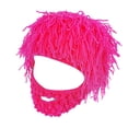 thumbnail image 2 of BLESIYA Knitted Hat Fancy Dress Warm Knitted Beanie for Running Skating Snowboarding Dark Pink L, 2 of 8