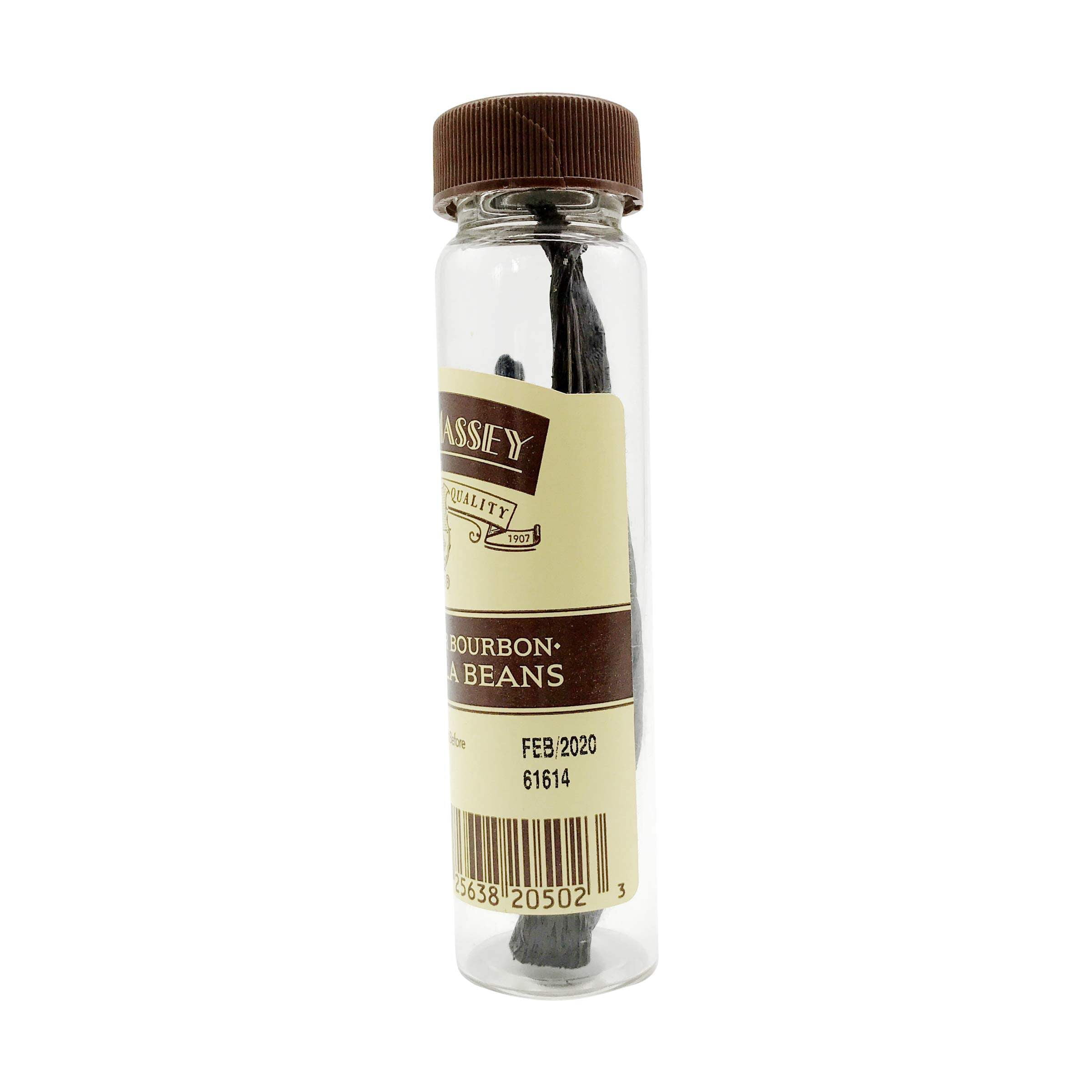 Nielsen-Massey Madagascar Bourbon Whole Vanilla Beans for Baking, 2 Count