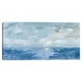 thumbnail image 1 of Mar Azul Plata Jr Impresión en canvas, estrrechado, 1 of 2
