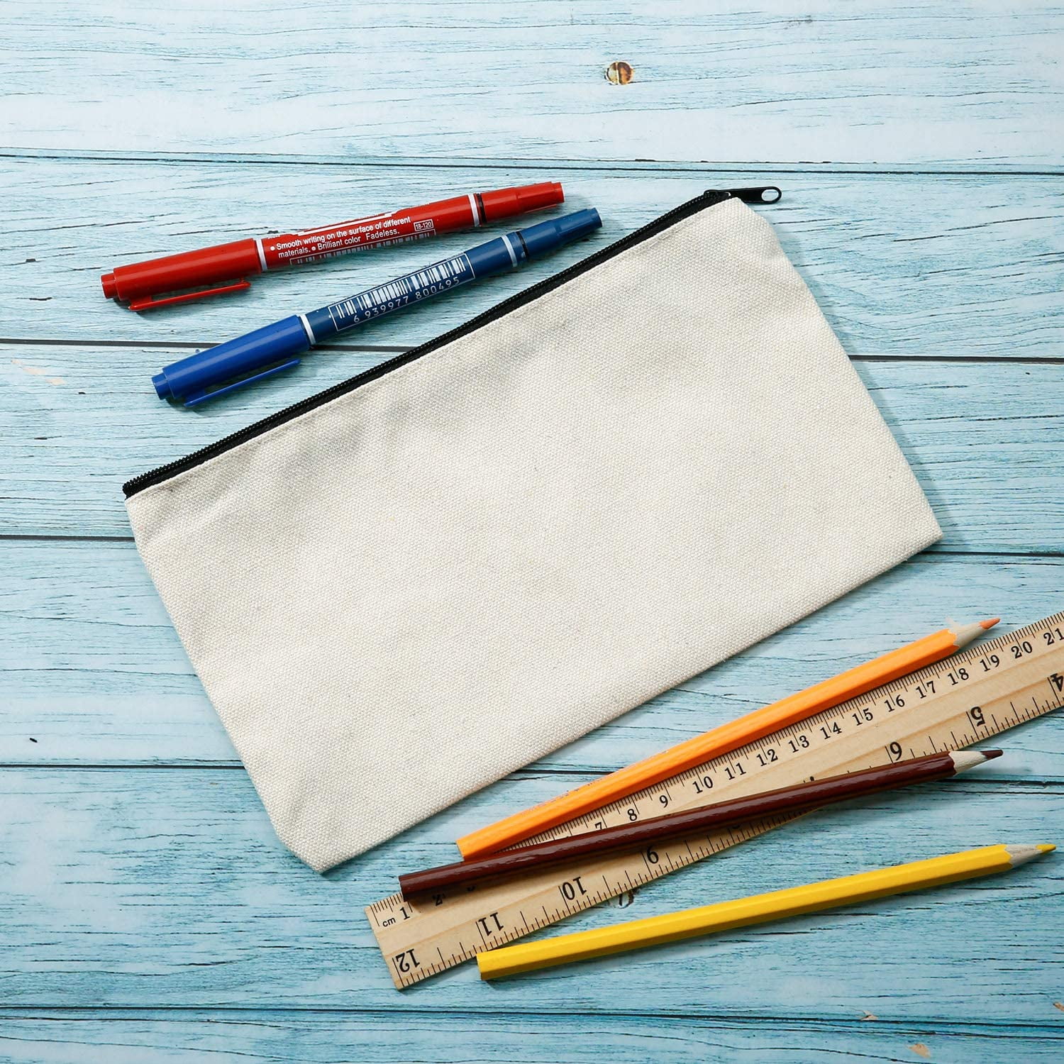 sublimation zipper pouch