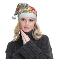thumbnail image 5 of Lsque Sanrio Print Santa Hat Christmas Hat Funny Christmas Hat Christmas Knitted Beanie Hat For Men Women Adult, 5 of 7