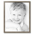 thumbnail image 2 of ArtToFrames 25" x 30" Silver Picture Frame, 25x30 inch Silver Wood Poster Frame (WOM-5023), 2 of 7