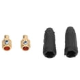 thumbnail image 3 of Montaje Rápido De La Máquina De Soldadura, Conector Rápido Del Cable De Soldadura Caucho Aislado + Prevención De Alta Temperatura De Latón Para La Conexión ANGGREK Welding Quick Connector, 3 of 8