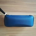 thumbnail image 3 of CNKOO Portable Zipper Rectangle Grid Sunglasses Case Hard Eyewear Glasses Storage Box, 3 of 7