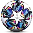 thumbnail image 1 of Balón Regular Número 5 para Regalo De Cumpleaños, Balón De Fútbol con Diseño Champions League 2021 para Fanáticos del Fútbol, Memorabilia, Tamaño 5, 1 of 3