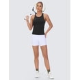 thumbnail image 6 of Dragon Fit Racerback Workout Tank Tops for Women Slim Fit Sleeveless Basic Athletic Running Yoga Shirts, 6 of 6