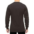 thumbnail image 2 of JMR Men's Heavy Weight Long Sleeve Thermal Shirt Crew Neck Top Underwear,  Colors, Sizes, 2 of 9