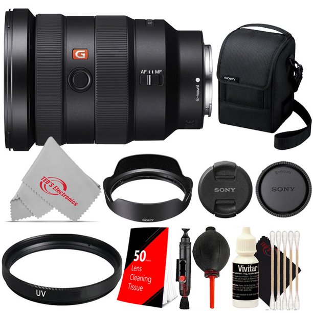 Sony Fe 16 35mm F 2 8 Gm Wide Angle Zoom Sel1635gm Full Frame Lens Essential Accessory Kit Walmart Com Walmart Com