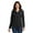 Black, variant on Port Authority Adult Female Women Plain Sweatshirt Battleship Gry X-Small