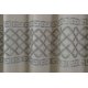 thumbnail image 2 of Juego de cortina de ducha de 13 piezas de lona bordada geométrica Juno RT Designers Collection SCJ061, 2 of 2