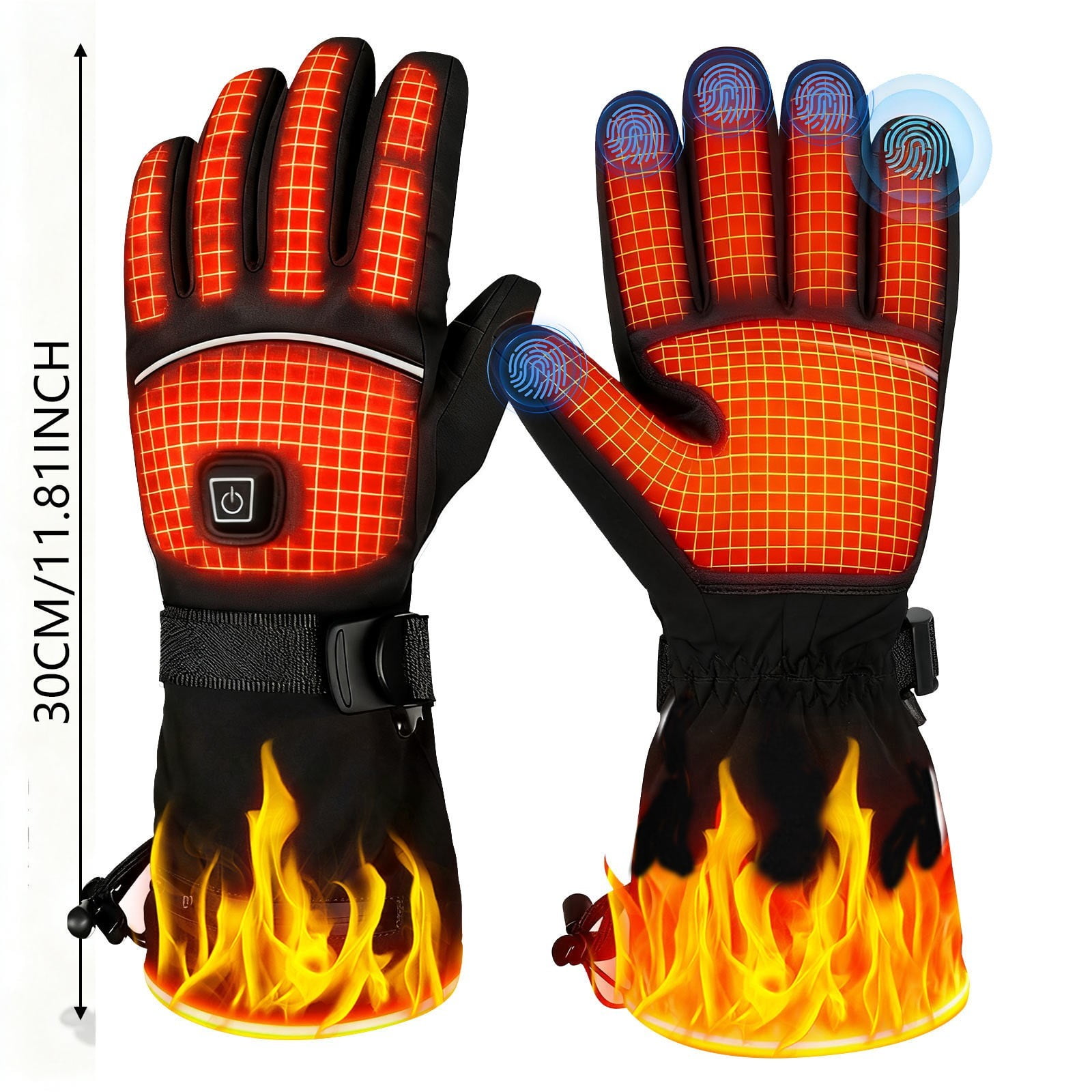 Heated Gloves 5V 6000mAh Rechargeable for Men & Women, Motorcycling, Skiing, Hunting & Outdoor Work