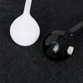 thumbnail image 5 of Serving 10 Pcs Hot Pot Seasoning Spoon Soup Spoons Kitchen Appliance Turtle Shell Shape White, 5 of 6