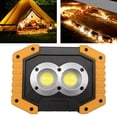 thumbnail image 2 of Work Light Rechargeable, Portable Led Work Light 2 Pack, Construction Lights Battery Powered, Led Emergency Lights For Home Power Failure, Rechargeable Work Light With Built-In Power Bank, 2 of 9