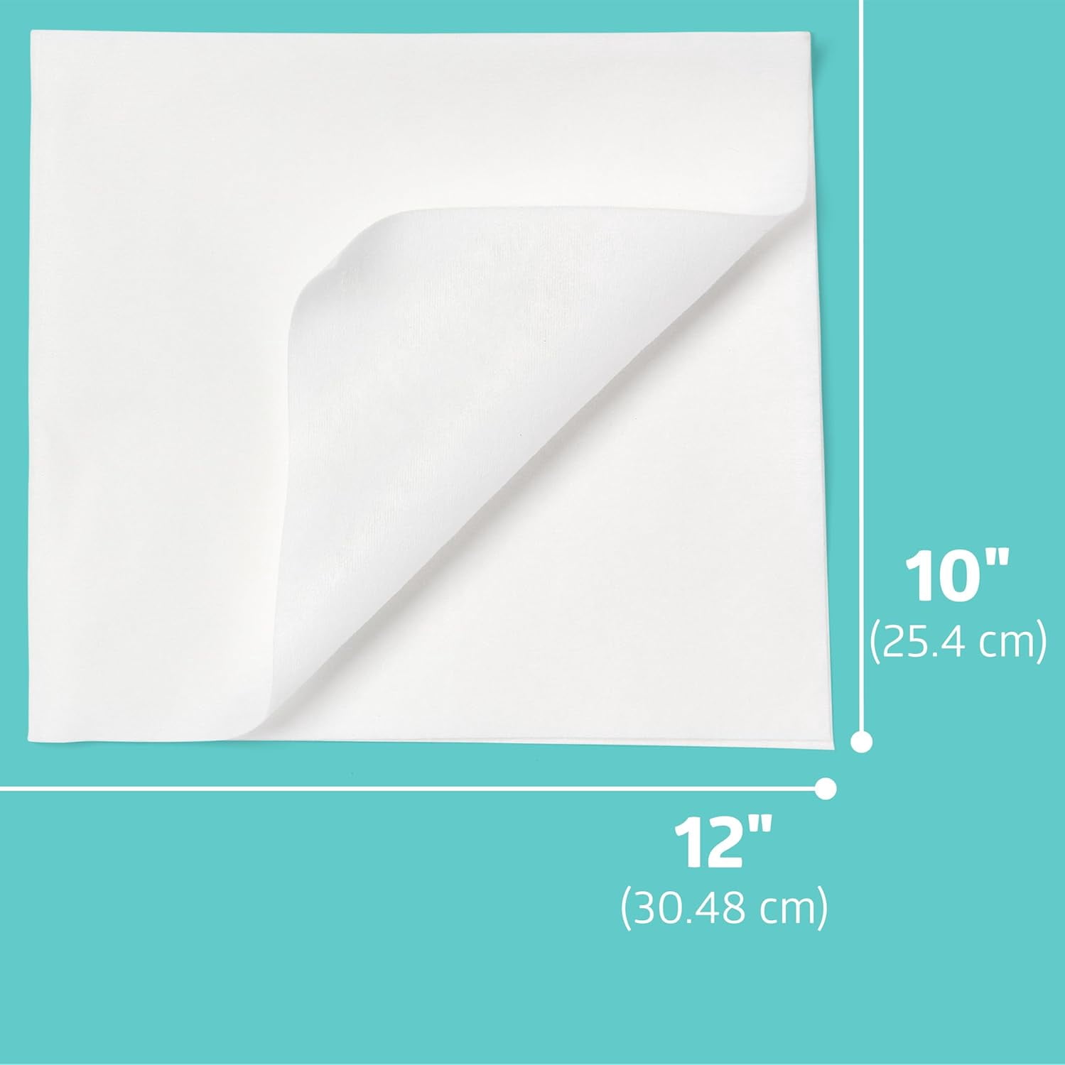 Medline Babysoft For Sensitive Skin Disposable Dry Cleansing Cloths, (Case of 500)
