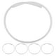 thumbnail image 1 of 5 recambios de escobillas limpiaparabrisas ajustables para bricolaje, tiras de goma para limpiaparabrisas de coche, inserto de ventana sin marco, tiras de silicona, accesorios para coche, 1 of 7