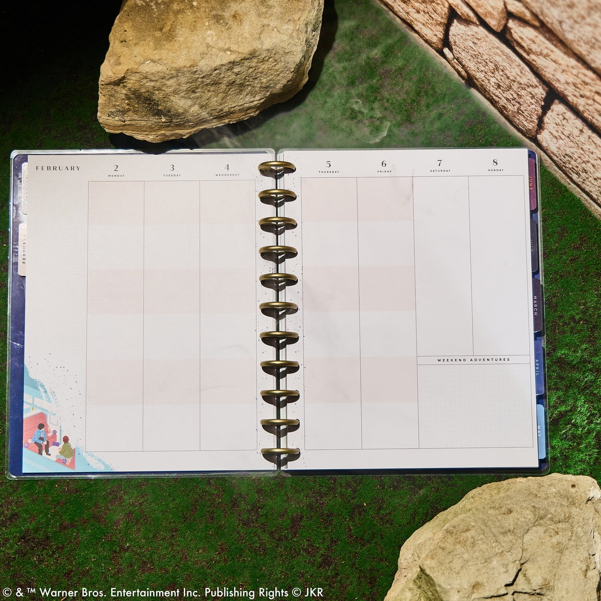 Happy Planner Harry Potter Enchanted Grounds Jan-Dec 2026 12 Month Planner