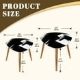 thumbnail image 5 of Triangle End Tables Set of 2 Hidden Beauty Abstract Urban Architecture Print Small Coffee Table, Tea Table, Nesting Tables for Living Room, 5 of 5