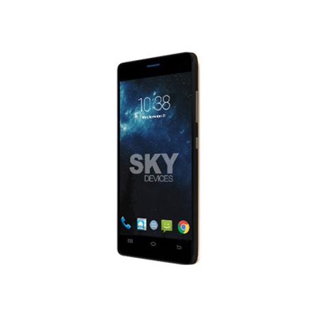 Sky Devices Sky 5 0w 4gb 3g 4g Android4 4 Unlocked Smartphone Black Walmart Com Walmart Com