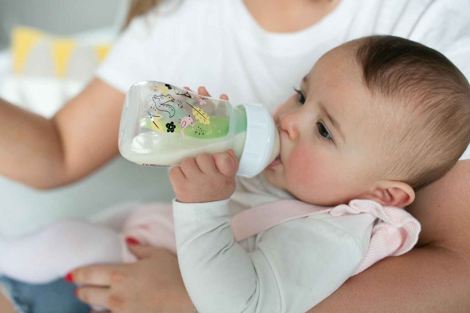 Dr. Brown's Natural Flow Anti-Colic Options+ Wide-Neck Baby Bottle Woodland Designs, 5oz/150ml 2 pack, 5oz, 2 pack