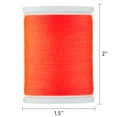 thumbnail image 2 of Hello Hobby Flower Orange 100% Polyester All Purpose Thread, 300 Yards, 2 of 5