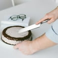 thumbnail image 4 of shiyou-Wedding Cake Knife and Server Set Silver, Stainless Steel Cake Cutting Set, 2Pcs Include Cake Cutter and Cake Server for Wedding, Birthday, Parties and Anniversary, Dishwasher Safe, 4 of 4