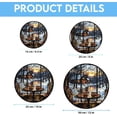 thumbnail image 5 of Personalized Cafe Scenery Suncatcher Stained Glass Suncatchers, Cafe Scenery Ornament for Sun Catcher Indoor Window, Cafe Scenery Painted Glass Panel Décor ImwYGl, 5 of 5