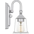 thumbnail image 3 of Quoizel Nicholas Wall Sconce in Polished Chrome, 3 of 4
