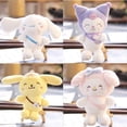 thumbnail image 3 of Sanriod My melody Kuromi Cinnamoroll serie Anime Kawaii japonés colgante muñeca de juguete de peluche bolsa adornos regalo para novia, 3 of 4