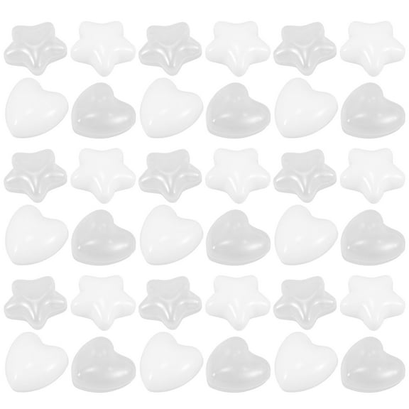 GAXIRE 100pcs White Plastic Ocean Pit for Kids Playpen Pit Toys and