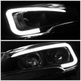 thumbnail image 3 of Nuvision for 13-16 Ford Escape LED DRL Projector Headlights Black Housing Clear Corner, 3 of 11