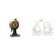 thumbnail image 1 of Figura de cisne, reloj de mesa coleccionable, adorno artístico para escritorio, estantería, oficina, chimenea, dormitorio, armario, librería., 1 of 8