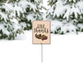 thumbnail image 2 of Eveokoki Yard Sign with Stakes Give Thanks Lawn Sign Colorful Lawn Patio Yard Decorations for Holiday Party Home Lawn Pathway Walkway Decorations Supplies, 21.6", 2 of 5