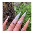 thumbnail image 5 of YIMART 500pcs/Box Clear Acrylic Medium Long Stiletto Nail Tips Easy Coffin Nails Sharp False Nail Art Tips For Nails Salon, 5 of 9