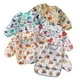 thumbnail image 1 of Camisa impermeable con babero con mangas YeelAuf para bebés de 3 a 24 meses, 1 of 9
