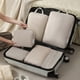 thumbnail image 4 of Neceser de gran capacidad, bolsa de almacenamiento portátil, organizador de artículos de aseo plegable y colgante con fácil acceso y asa de transporte para ar NCHKUN, 4 of 8