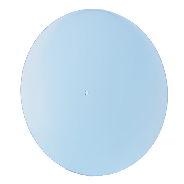 Acrylic Turntable Mat 3mm, Transparent Slip Mat for 12 Inch Vintage Record Player, Reduce Noise Static Dust, Improves Sound Quality