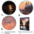 thumbnail image 3 of Designart "A Breathtaking Venezian Vista" Cityscapes Canvas Art Print, 3 of 5