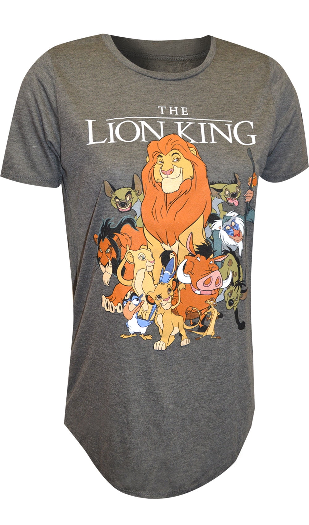 Mad Engine Women's Disney Lion King The Whole Pack Junior Cut Tee Shirt ...