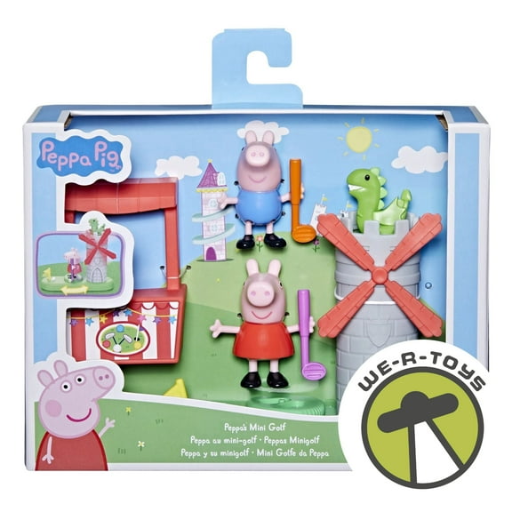 Peppa Pig Peppa's Mini Golf Playset with Figures 4 Pieces Hasbro 2023