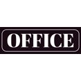thumbnail image 1 of Letrero de oficina acrílico para puerta «OFFICE», 23 x 7,6 cm, 1 of 1
