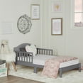 Dream on Me Sydney Toddler Bed, Steel Grey